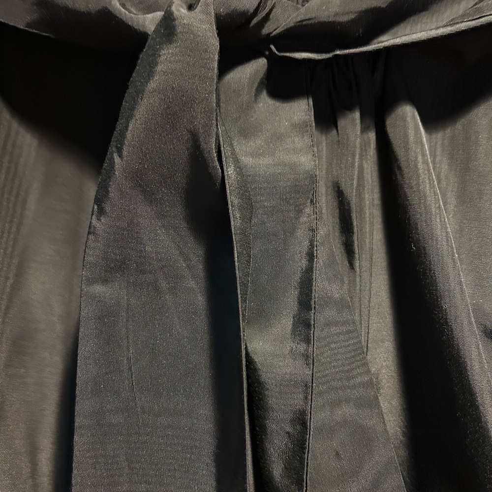 Dries Van Noten black moire skirt (maxi) 8-10 - Picture 4 of 6
